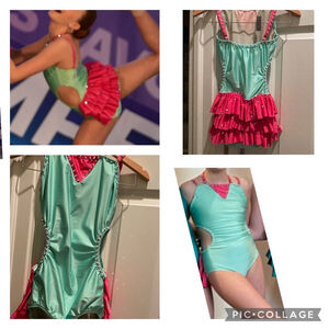 Pumpers Dance Costume, Size Large child